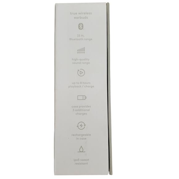 heyday True Wireless Bluetooth Earbuds 5.0 Green Rechargeable‎ in Case New - Picture 4 of 6